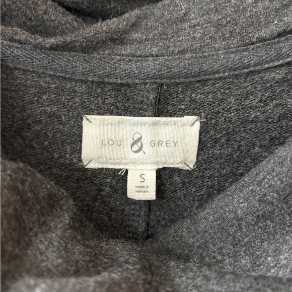 Lou & Grey Charcoal Cowl Neck Dress - Picture 2 of 4